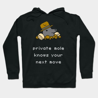 Unlikely Monsters - Private Mole Hoodie